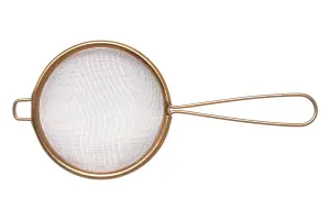 Maison by Premier Alchemist Gold Finish Round Sieve