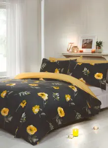 Darcy Floral Duvet Set With Pillowcase