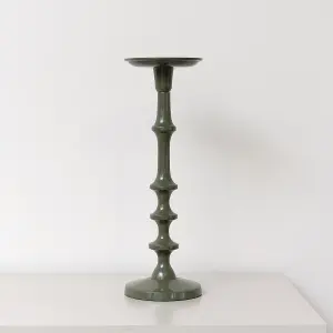 Melody Maison Large Green Candle Holder - 36cm