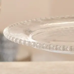 Beaded Edge Cake Stand