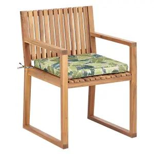 Beliani Rustic Garden Chair SASSARI II Green