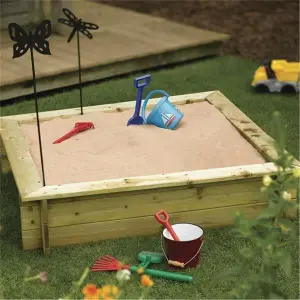 4 x 4 Deluxe Sandpit (1.2m x 1.2m)