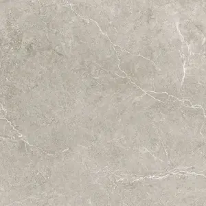 Nieve White Stone Effect Matt Porcelain Tile 60 x 60cm