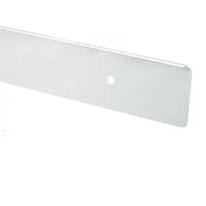 30mm Polished Silver Worktop End Cap Joint Strip 81232