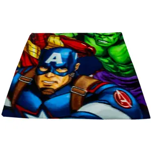 Avengers Fleece Logo Blanket Multicoloured (One Size)