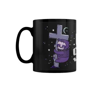 Grindstore Goth Sloth Mug Black (One Size)