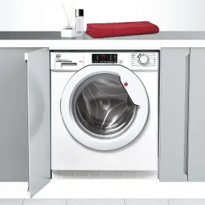 Hoover HBWS 48D1W4-80 8kg Built-in 1400rpm Washing machine - White