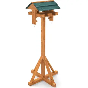 Maypole Adjustable Bird Table with Easy Clean Removable Base