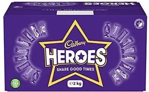 Cadbury Heroes Chocolate Bulk Sharing Box, 2 Kg