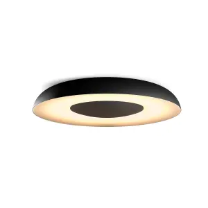 Philips Hue White Ambiance Still Ceiling light Black