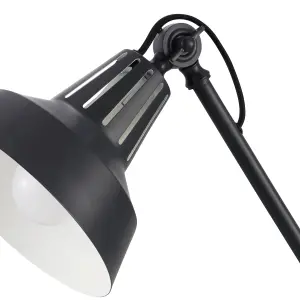 GoodHome Yarra Matt Black Table light