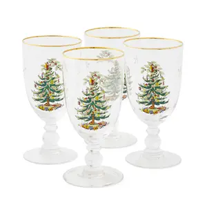 Christmas Tree Goblets (Set of 4)