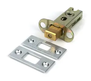 From The Anvil Satin Chrome 2 1/2" Heavy Duty Tubular Deadbolt