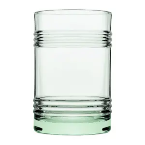 Pasabahce Aware Tincan Recycled Highball Glasses - 490ml - Green - Pack of 12