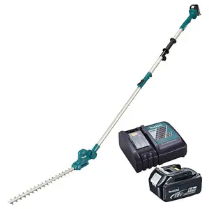 Makita DUN461 18v Telescopic Pole Hedge Cutter Trimmer Long Reach 5ah Battery