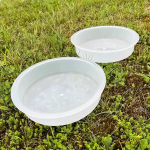 Bird Bath for Bird Feeding Stations (Set of 2)