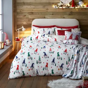 Festive Gonks Super Soft Fleece Throw