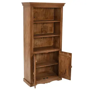 Artwork Large Bookcase - Solid Mango Wood - L45 x W85 x H175 cm