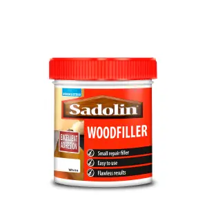 Sadolin Woodfiller - White - 250ml