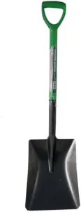 New Digging Garden Shovel Steel Gardening Soil Border Spade Snow Farm Spade Handle