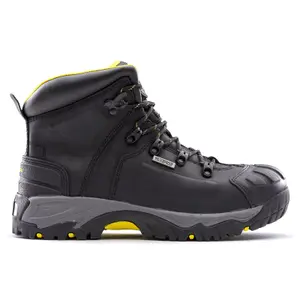 Amblers AS803 Waterproof Wide Fit Safety Work Boots Black (Sizes 7-14)