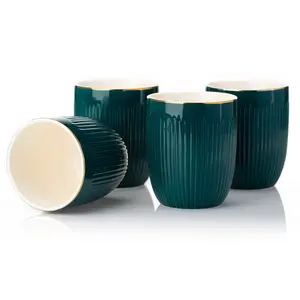 Breesha 6 Piece Coffee Set Green