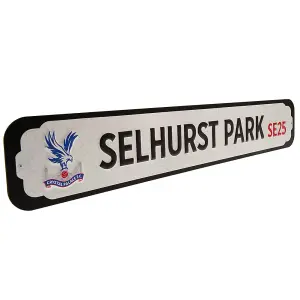 Crystal Palace FC Deluxe Stadium Plaque Blue/Black/White (One Size)