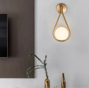 Wall Lights Indoor Wall Sconce LED E27 Gold Wall Lamp Ball 5W