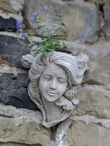 Female face Wall Planter and Wall plaque