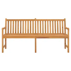 Berkfield Garden Bench 180 cm Solid Teak Wood