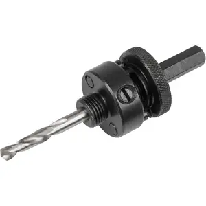 Hole Saw Hex Mandrel Bit - 32mm to 152mm Diameter - Holesaw Drill Arbor