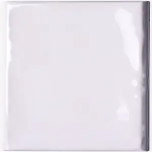 Johnson Tiles Iris White Gloss Ceramic Wall Tile Sample