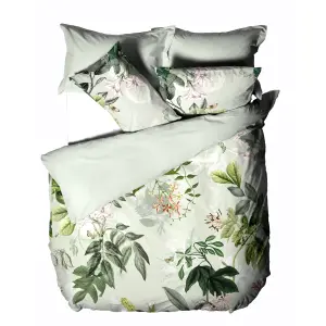 Linen House Glasshouse Botanical 100% Cotton Duvet Cover Set