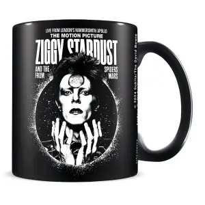 David Bowie Ziggy Stardust Mug Black (One Size)