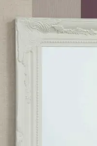 MirrorOutlet Buxton White Full Length Mirror 170 x 79 CM