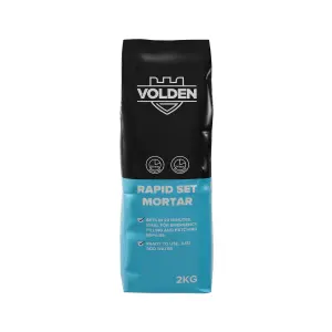 Volden Rapid set Mortar, 2kg Bag - Requires mixing before use