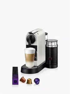 Nespresso Citiz Coffee Machine With Aeroccino Milk Frother By Magimix