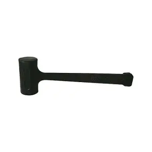 16oz Dead Blow Hammer Strike Action with No Rebound Easy Grip Handle Shaft