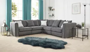 The Great British Sofa Company Edinburgh 2&2 Seater Dark Grey Corner Sofa