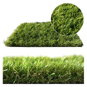 Landscape 40mm Outdoor Artificial Grass, Pet-Friendly Outdoor Artificial Grass, Non-Slip Fake Grass-3m(9'9") X 4m(13'1")-12m²