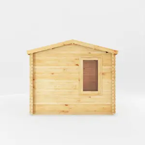 Waltons 3m x 3m Wooden 28mm Home Office Log Cabin Garden Room