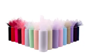 TULLE 23MX15CM - Trim: Tulle: 23m x 15cm: Mint - Occasions -- Bulk