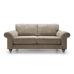 Ingrid Collection 3 Seater Sofa in Taupe