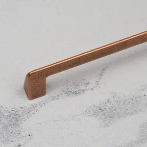 160mm Antique Copper Cabinet Handle Cupboard Door Drawer Pull Wardrobe Furniture Replacement Upcycle