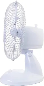 Belaco 9" Desk Fan / table fan - white