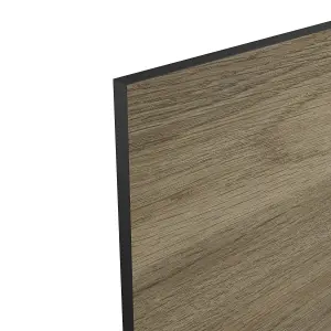 GoodHome Nepeta Wood effect Paper & resin Back panel, (H)600mm (W)2000mm (T)3mm