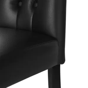 Adreana Upholstered Dining Chair (Set of 2) Black