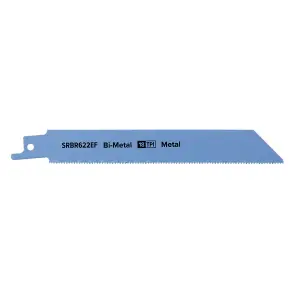 Reciprocating Saw Blade Metal 150mm 18tpi Bi Metal Pack of 5 by Ufixt