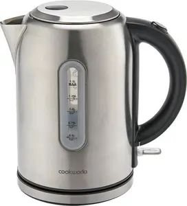 Cookworks Illuminated Kettle - Brushed Stainless Steel