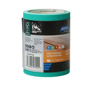 Norton 180 grit Green Sanding roll (L)5m (W)115mm